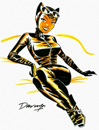 Catwoman by Darwyn Cooke Sketch