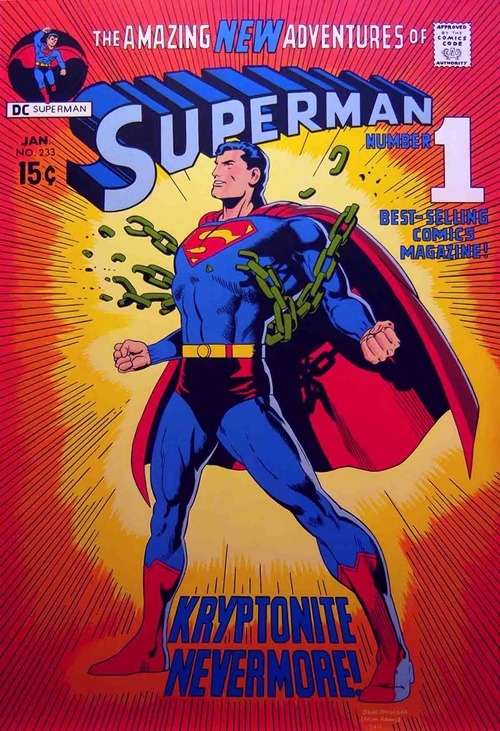 superman 233 Neal Adams classic cover