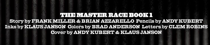 master race book 1 credits long