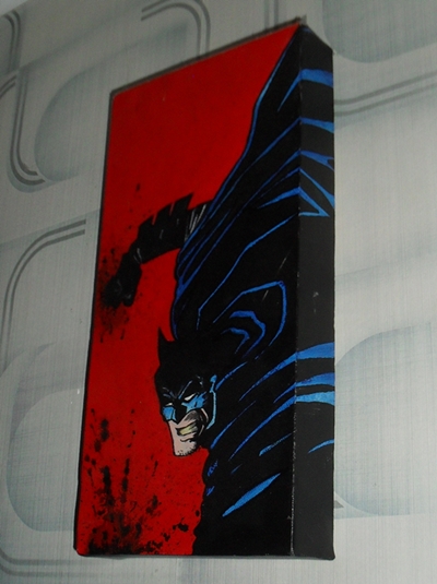 batman on canvas