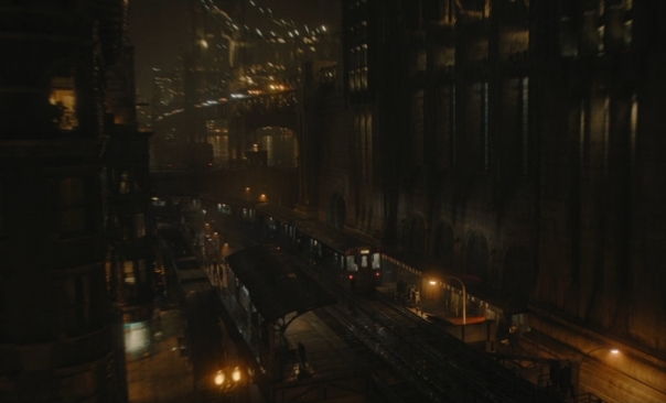 The.Batman.2022 gotham city brown crime cinematography still